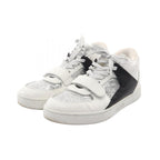 Celine Sneakers Leather Silver