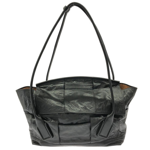 Bottega Veneta Arco Leather Tote Black