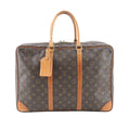 Louis Vuitton Monogram Sirius 45 Leather Boston Bag Tote