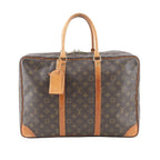 Louis Vuitton Monogram Sirius 45 Leather Boston Bag Tote