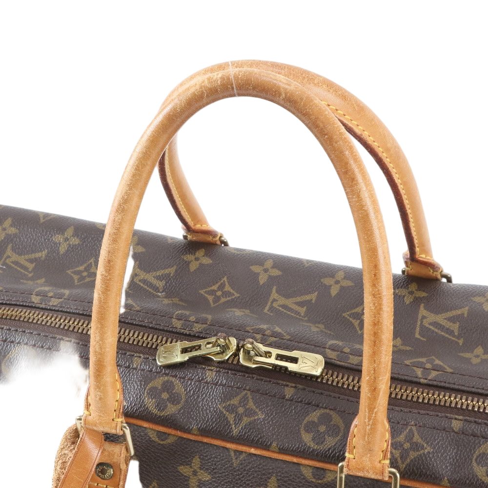 Louis Vuitton Monogram Sirius 45 Leather Boston Bag Tote — view 2