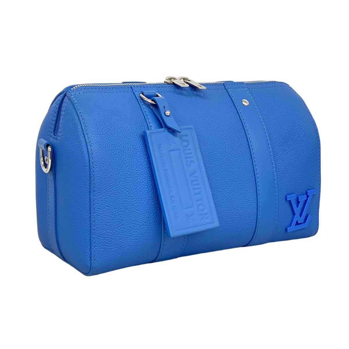 Louis Vuitton Shoulder Bag LV Aerogram City Keepall Blue — view 2