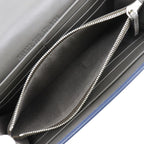 Fendi Peekaboo 8 M0377 Calf Navy Long Wallet — view 7