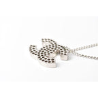 Chanel Coco Mark CC Perforated Silver — view 3