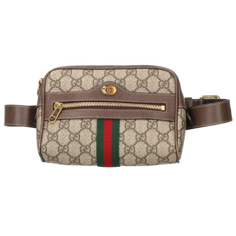 Gucci GG Canvas Leather Belt Bag