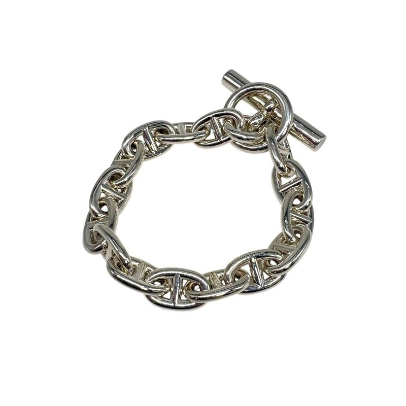 Hermes Bracelet Chaine D'ancre MM B 015 AG 925 15 Frames Silver 3472 — view 2
