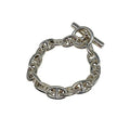Hermes Bracelet Chaine D'ancre MM B 015 AG 925 15 Frames Silver 3472
