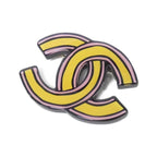 Chanel Brooch Yellow