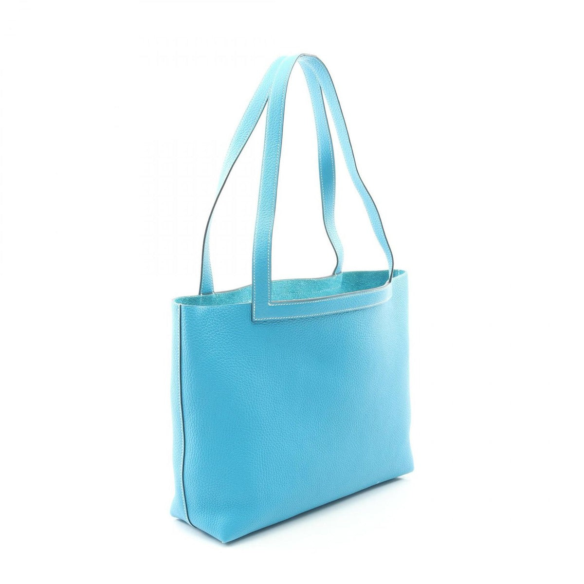 Hermes Tote Cover Serie 31 Blue Frida Leather — view 2