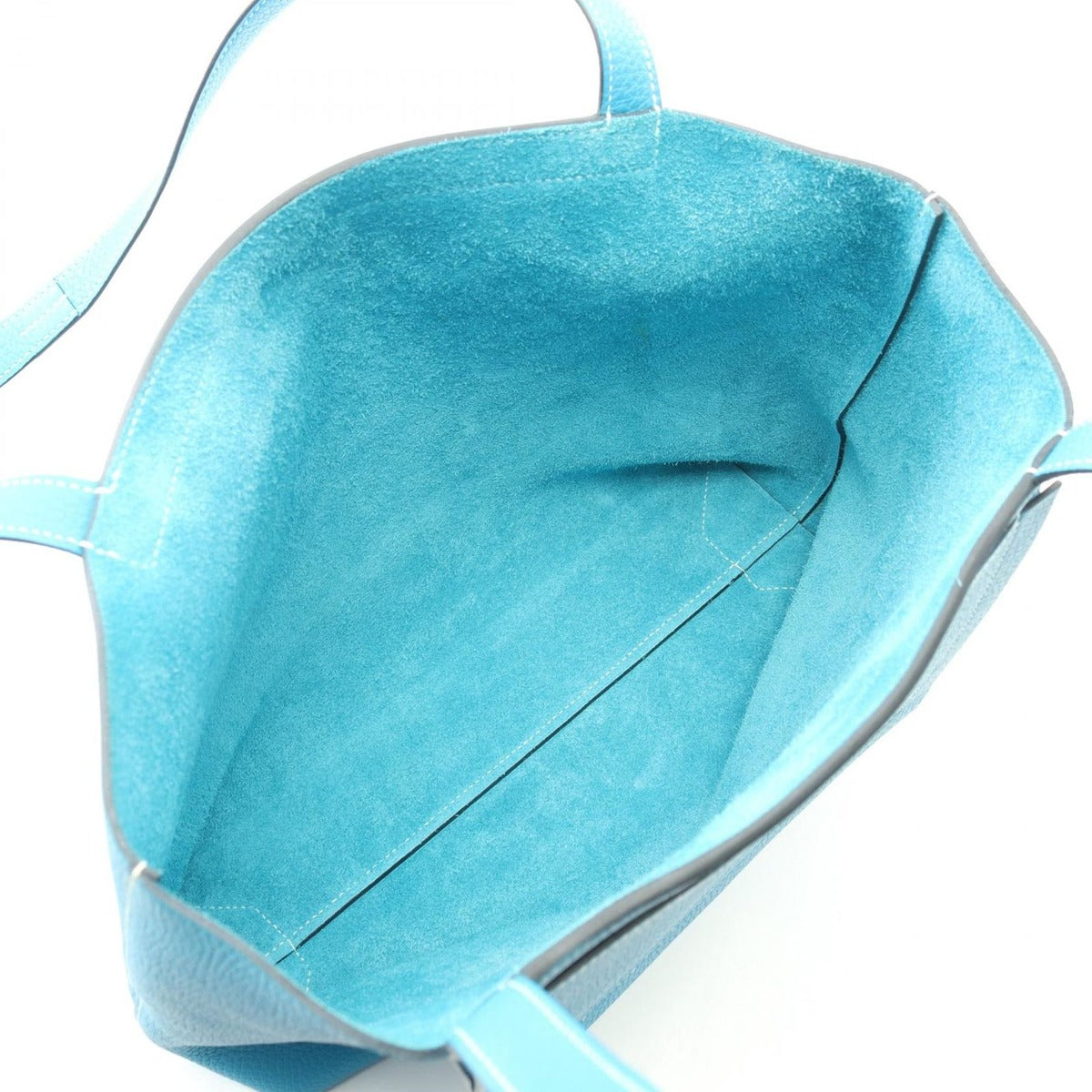 Hermes Tote Cover Serie 31 Blue Frida Leather — view 3