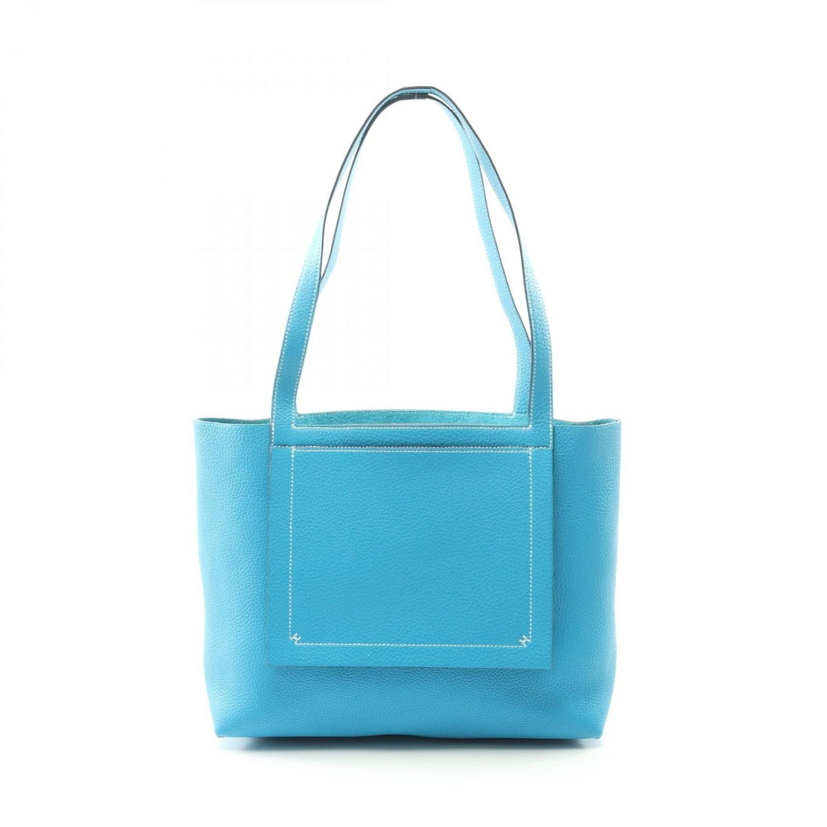 Hermes Tote Cover Serie 31 Blue Frida Leather
