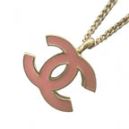 Chanel Necklace Chain Coco Mark Accessories With Adjuster GP