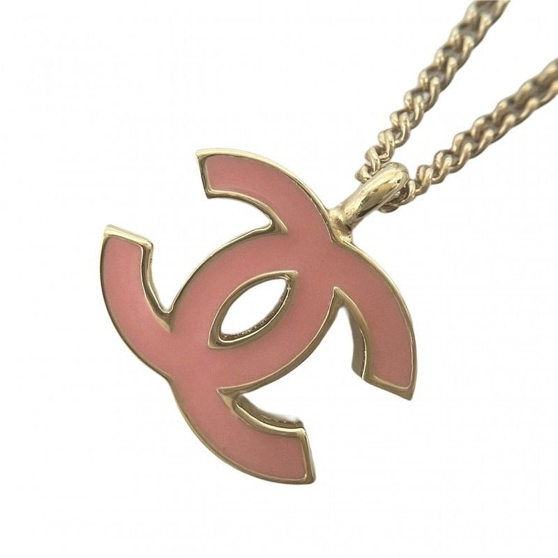 Chanel Necklace Chain Coco Mark Accessories With Adjuster GP