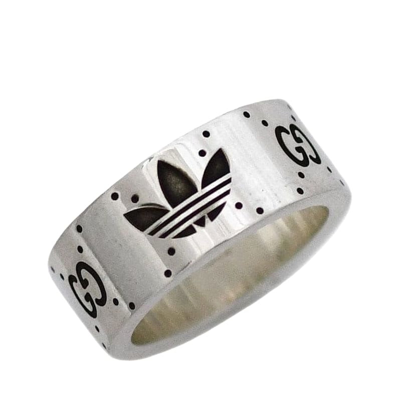 Gucci Adidas Ring Silver