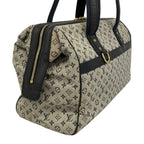 Louis Vuitton Handbag Monogram Mini Josephine GM Blue — view 2