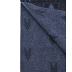 Louis Vuitton Scarf Wool Blue Navy X Gray — view 3