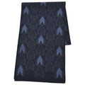 Louis Vuitton Scarf Wool Blue Navy X Gray