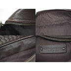 Bottega Veneta Intrecciato Business Bag Handbag Leather Brown Outside — view 9