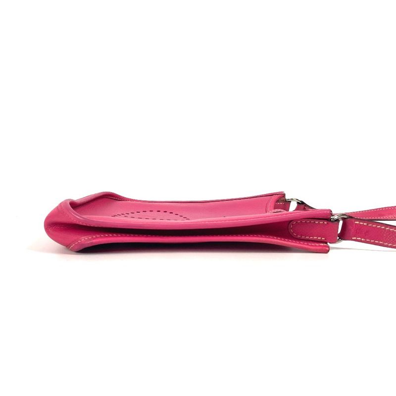 Hermes Shoulder Bag Evelyne TPM 16 Leather Rose Tillian Pink — view 4