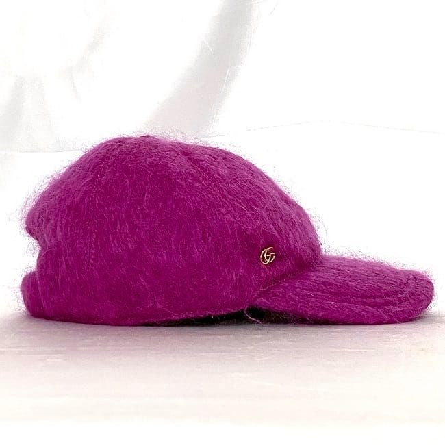 Gucci Cap Purple GG Marmont — view 3