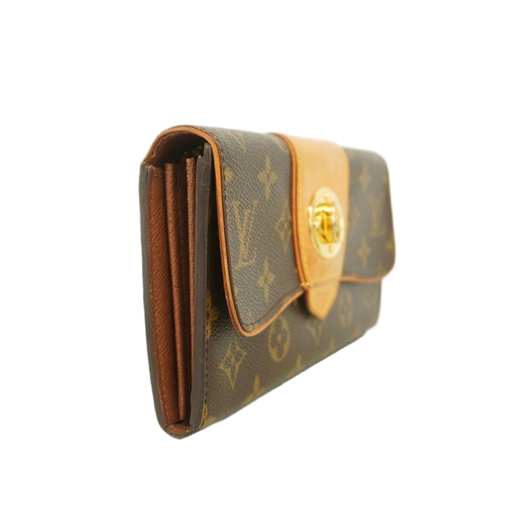 Louis Vuitton Wallet Monogram Portefeuille Boesi Brown — view 2