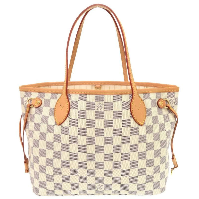 Louis Vuitton Neverfull PM Damier Azur Tote Bag 0150