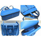 Hermes 2-way Shoulder Bag Arsan 31 Engraved A Blue Frida Taurillon Cles Mans — view 2