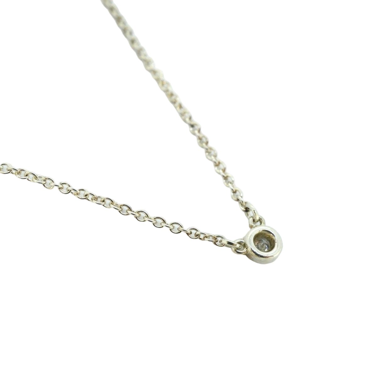 Tiffany & Co Necklace by the Yard 925 Sterling Silver Diamond — view 2