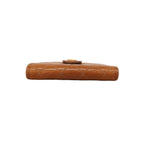 Chanel Wallet Bicolor Lambskin Brown Gold — view 2