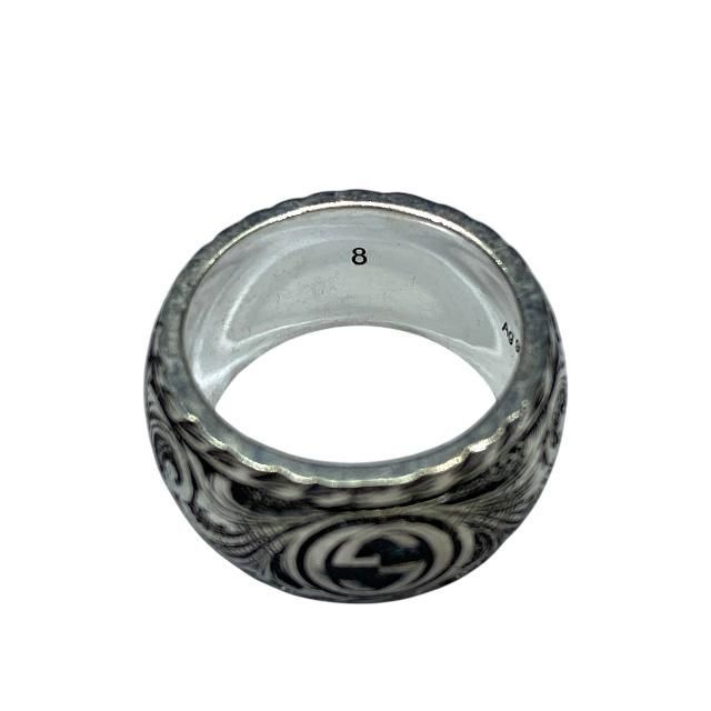 Gucci Cat Head Ring Jewelry Animal SV 925 Silver 8 — view 8