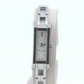 Gucci G-link Watch Stainless Steel Quartz White Shell And Pink Dial