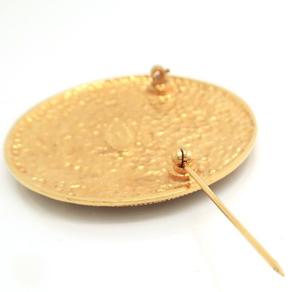 Chanel Brooch 1169 Vintage GP Round Lion — view 6