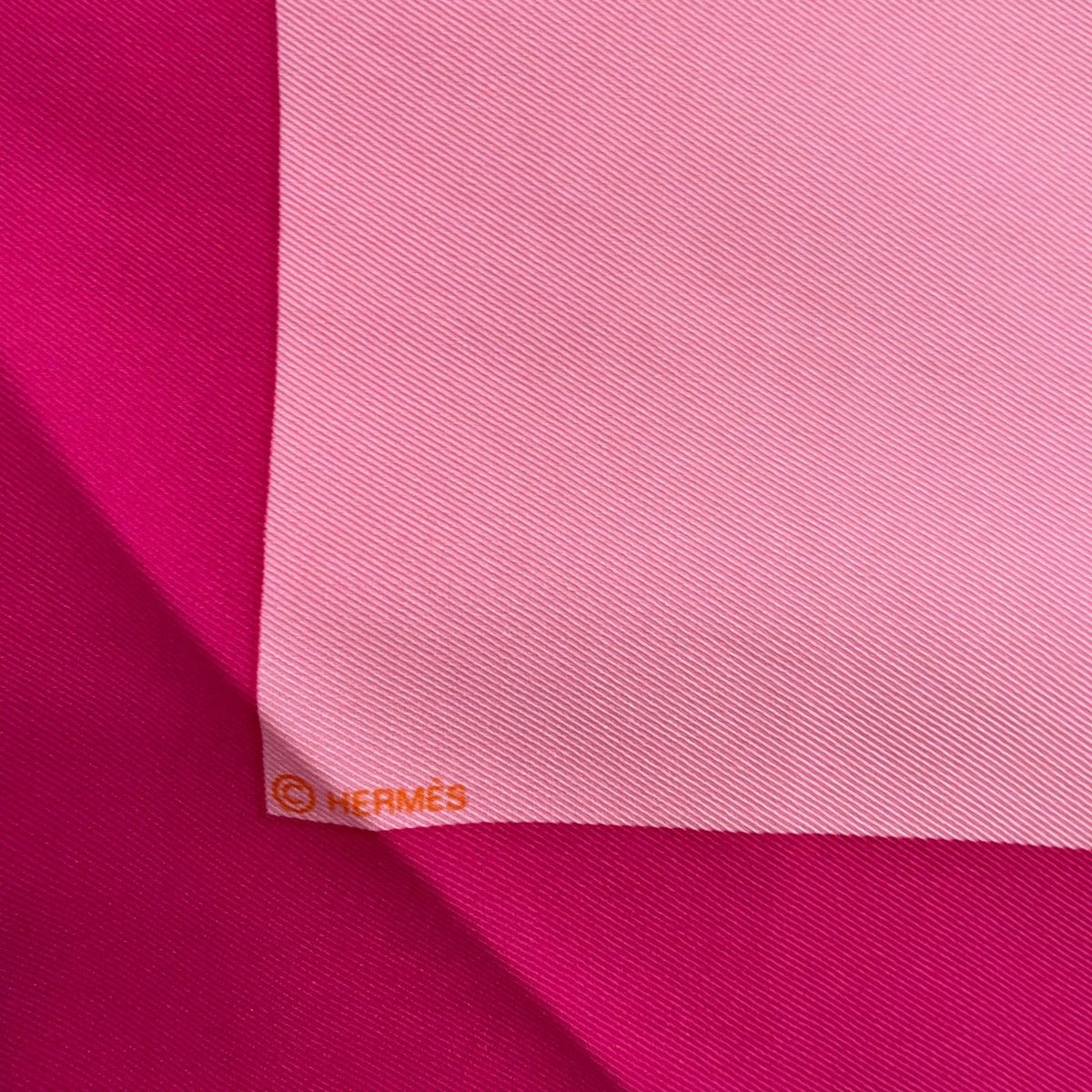 Hermes Silk Scarf Zingaro Tokyo Pink — view 8