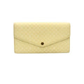 Louis Vuitton Wallet Portefeuille Sarah NM Jaune Nano Monogram Gold