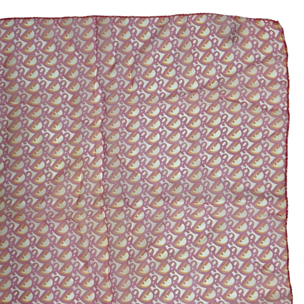 Dior Scarf Silk Trotter Pattern All Over Pink — view 3