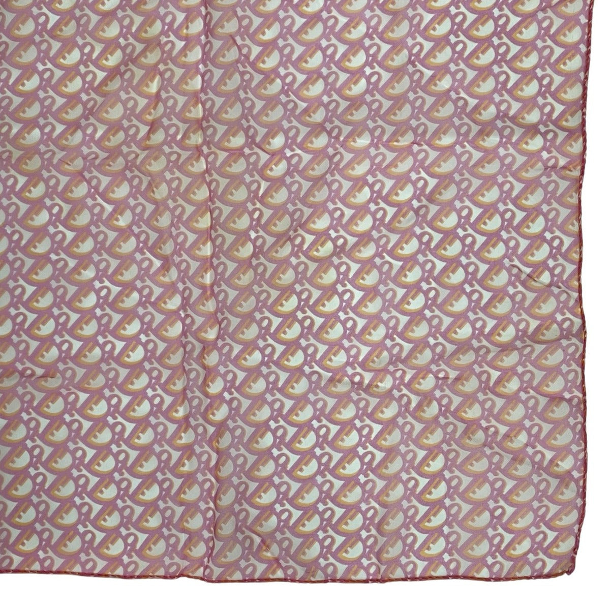 Dior Scarf Silk Trotter Pattern All Over Pink — view 4