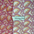Dior Scarf Silk Trotter Pattern All Over Pink — view 7