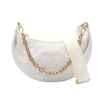 Louis Vuitton Handbag Over the Moon Snow Leather