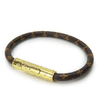 Louis Vuitton Bracelet Confidential M8274 F Monogram Metal Brown — view 2