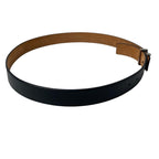 Louis Vuitton Belt Ceinture Leather Black Brown — view 3