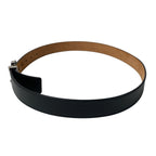 Louis Vuitton Belt Ceinture Leather Black Brown — view 4