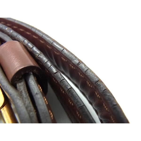 Louis Vuitton Leather Shoulder Strap For Bag Crossbody Women Brown — view 5
