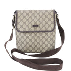 Gucci GG Supreme Leather Shoulder Bag Crossbody Messenger Business