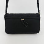 Prada Shoulder Bag Black Wool Vintage — view 4