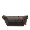 Saint Laurent Monogram Ysllogo Shoulder Bag Brown