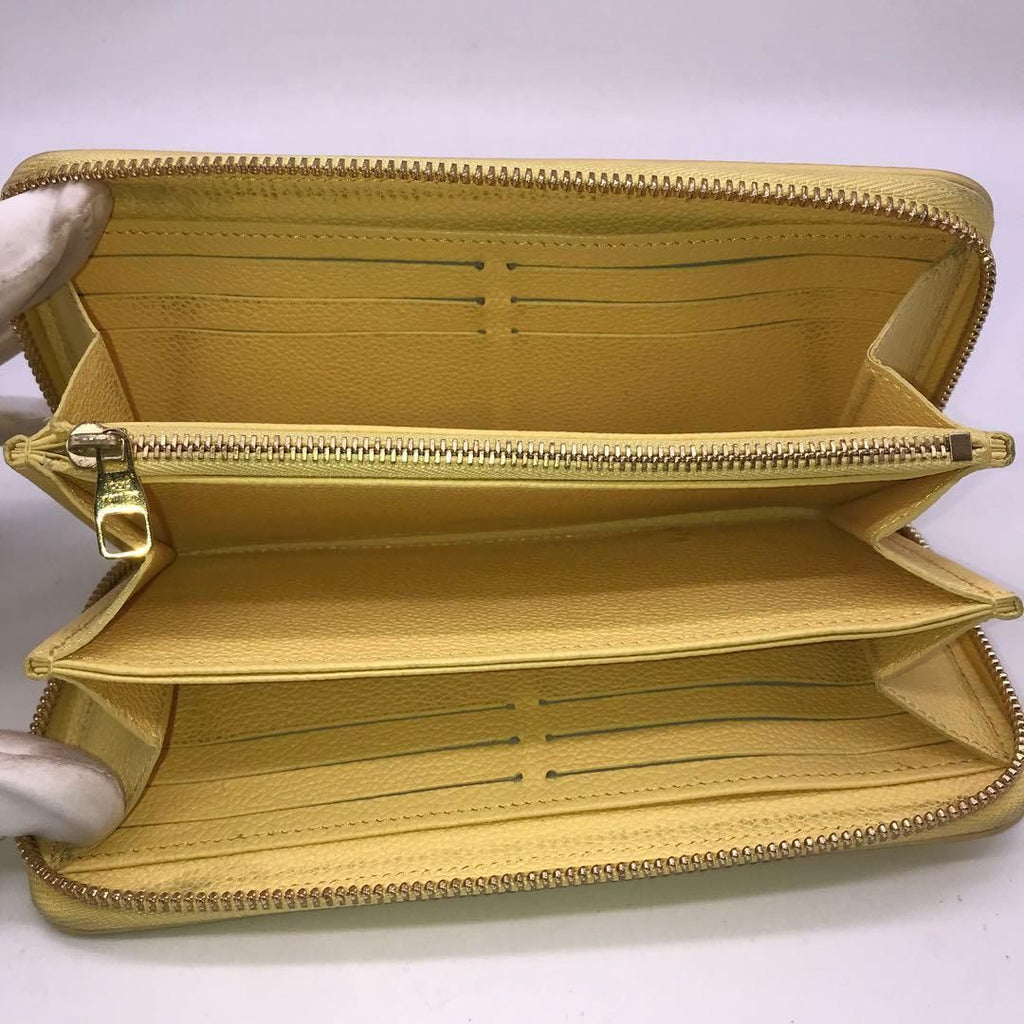 Louis Vuitton Monogram Empreinte Zippy Wallet Jaune Price Negotiation Welcome — view 6