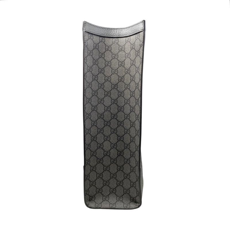 Gucci Tote Bag Ophidia Medium GG Supreme Grey Silver Hardware — view 3