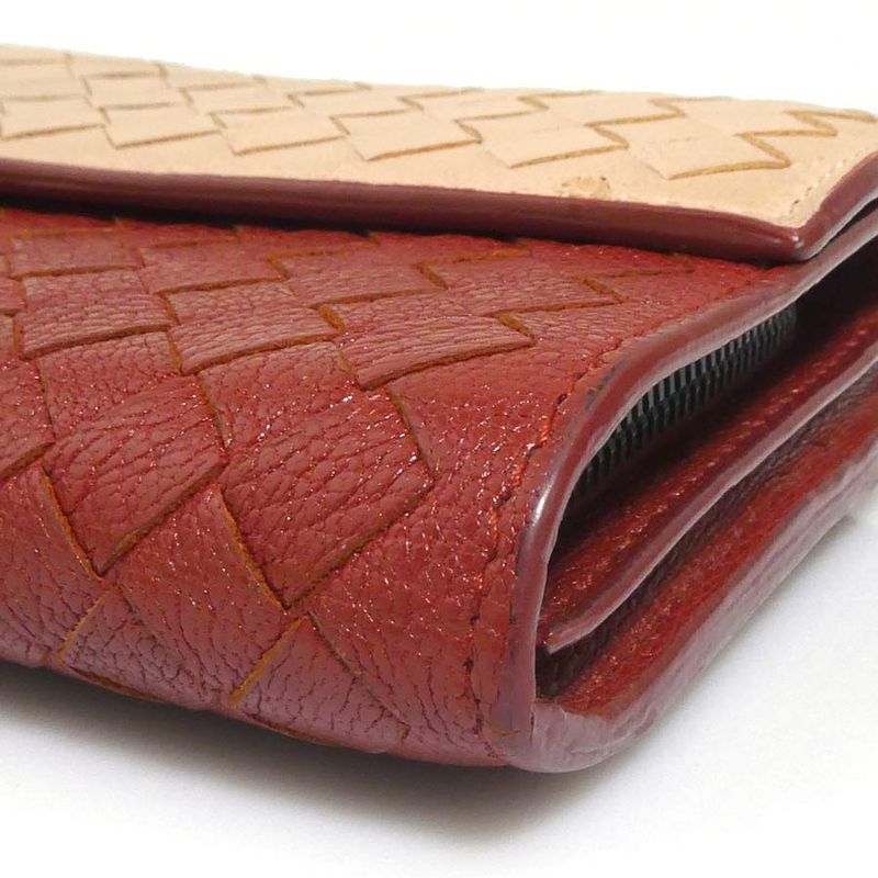 Bottega Veneta Long Wallet in Intrecciato — view 6
