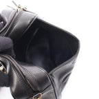 Chanel Shoulder Bag Triple CC Logo Black Lambskin Coco Fringe Mini — view 6