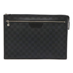 Louis Vuitton Damier Graphite Pochette 24 H Second Bag Clutch — view 2